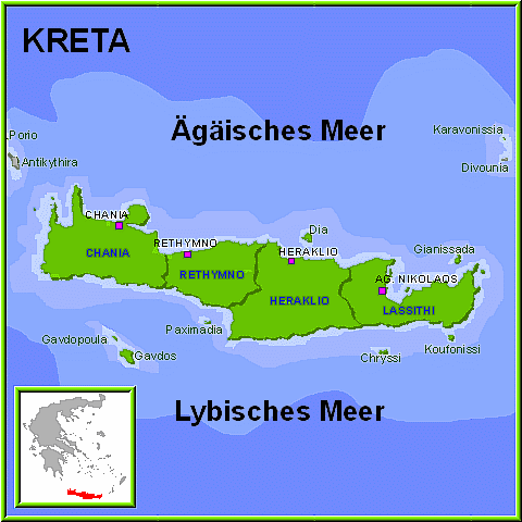 Kreta, die größte griechische Insel
